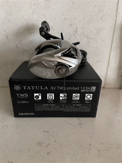 Moulinet Casting Daiwa Tatula Sv Tw Limited 103 Hl