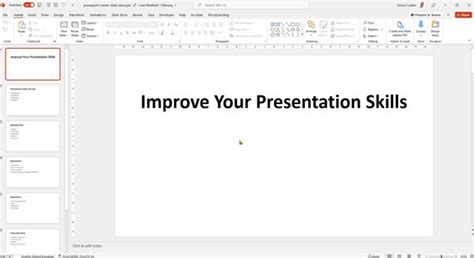 Powerpoint Master Slides Beginners Tutorial