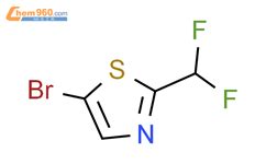 5 溴 2 二氟甲基噻唑 5 Bromo 2 difluoromethyl 1 3 thiazole 1319255 36 1 乐研试剂