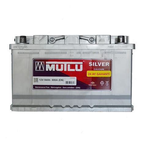 Аккумуляторная батарея Mutlu Silver Calcium 6СТ-90Ah R+ 840A (EN) в ...