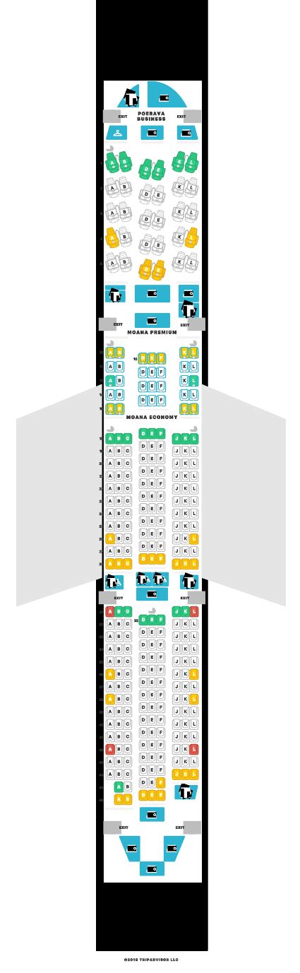 Seatguru Seat Map Air Tahiti Nui