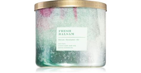 Bath Body Works Fresh Balsam vonná svíčka notino cz