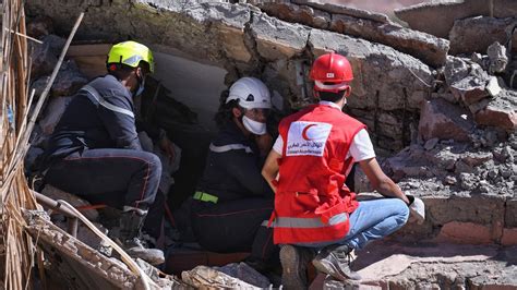 Ascienden A Cerca De 2950 Los Muertos Y A Más De 5600 Los Heridos Por El Terremoto En Marruecos