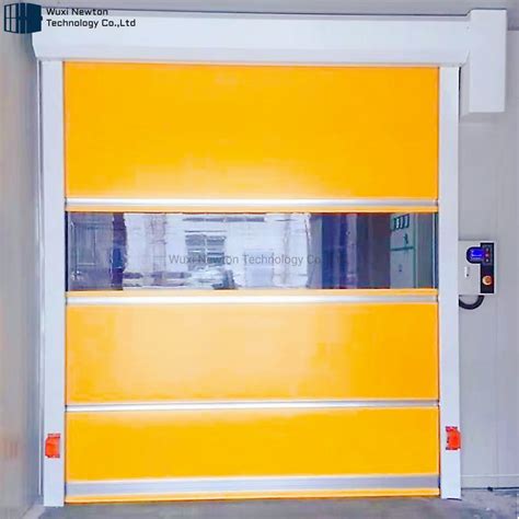 New Design Warehouse Intelligent Fast PVC Door High Quality High Speed