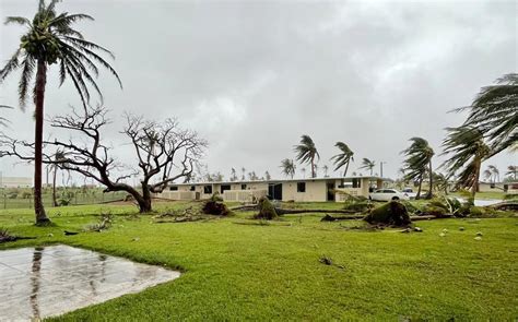 Typhoon Mawar leaves blackouts, flooded streets and debris behind on Guam | Stars and Stripes