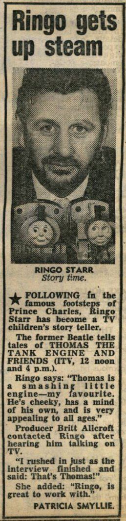 Thomas The Tank Engine Newspaper Archive On Twitter It Was Big News