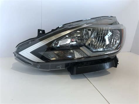 NISSAN SENTRA HEADLIGHT LEFT DRIVER HALOGEN 2016 2017 OEM