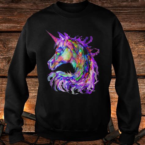 Colorful rainbow cute unicorn festival rave shirt, hoodie, sweatshirt unsiex