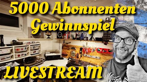 5000 Abonnenten Gewinnspiel LIVE VERLOSUNG YouTube