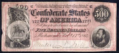 Confederate Currency Encyclopedia Virginia