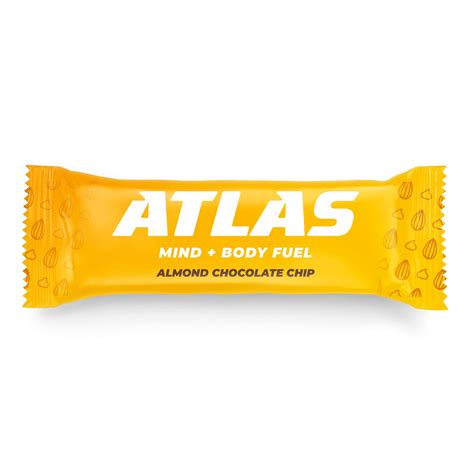 Atlas 20g Protein Bar Almond Chocolate Chip Shop Granola And Snack Bars At H E B