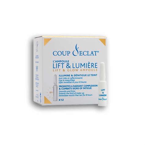 Asepta Coup Declat Fiole Lift Si Luminozitate 12 X 1 Ml Optimashop