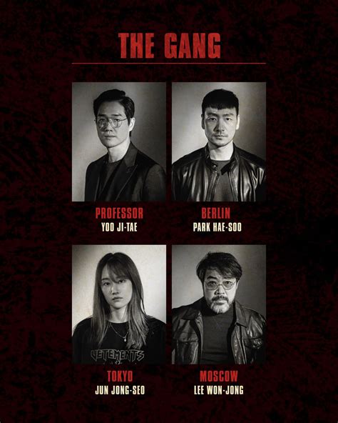 Money Heist Korea Joint Economic Area Teaser Trust The Professor