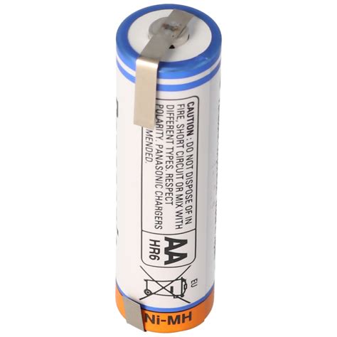 Panasonic Mignon Aa Nimh Batterij Hr 3u 2700mah Met U Vormige