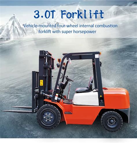 Power Mini Ton Rough Terrain Telescopic Goodsense Electric Forklift