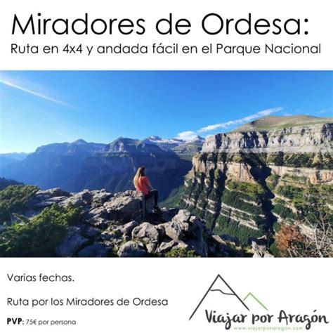 44 Miradores de Ordesa Viajar por Aragón Excursiones tours y