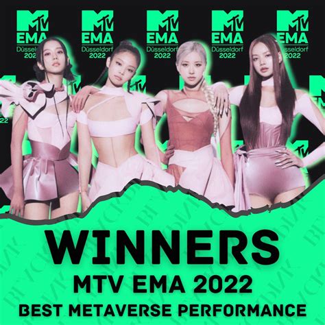 PORTAL BLACKPINK On Twitter INFO MTV EMA 2022 BEST METAVERSE