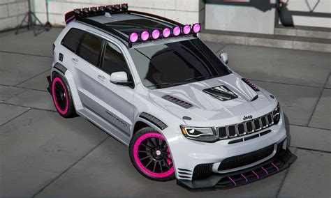 Jeep Grand Cherokee Trackhawk Srt Redeye Rk Edition Gta 5 Mod