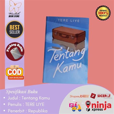 Jual Tentang Kamu Tere Liye Novel New Cover Buku Original