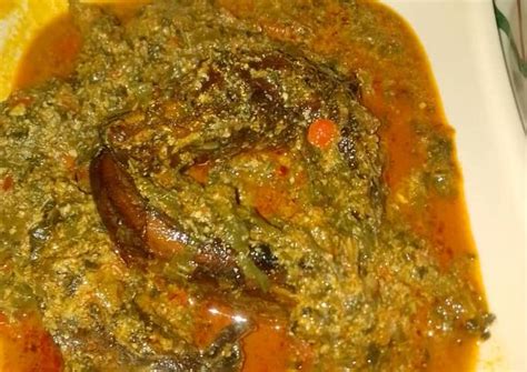 Egusi And Green Soup Recipe By Umman Amir And Minaal Cookpad