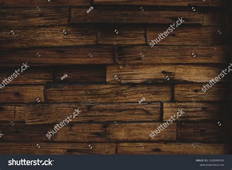 Dark Wood Planks Background Stock Photo 2195990391 | Shutterstock