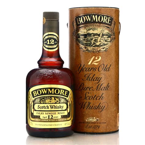 Bowmore 12 Year Old 75cl 1980s Whisky Auctioneer