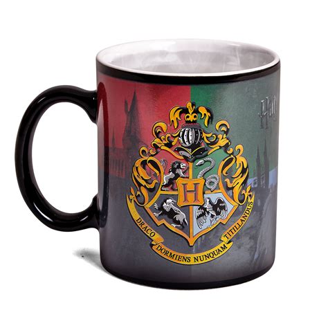 Harry Potter Tasse Effet Thermique Blason De Poudlard Elbenwald