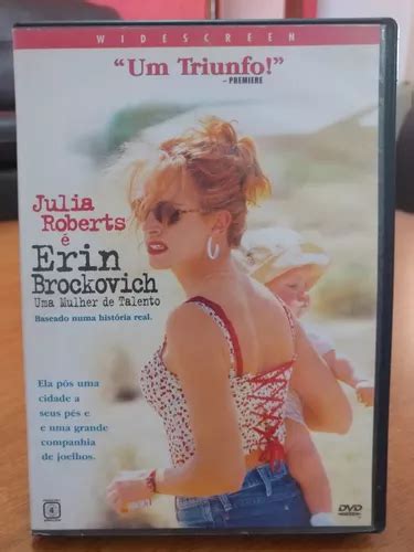 Dvd Erin Brockovich Uma Mulher De Talento Julia Roberts