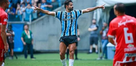 Goleada do Grêmio estreia de Diego Costa em jogo pré mata do Gauchão