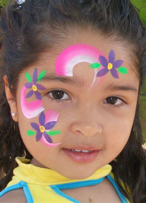 Pintacaritas fáciles de hacer para niña Imagui