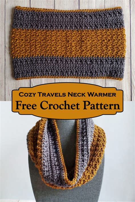 18 Free Crochet Neck Warmer Patterns