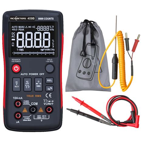 Rm B Digital Multimeter Button Counts With Analog Bar Graph Ac