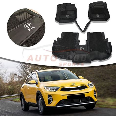 Use For Kia Stonic Spoiler Abs Plastic Carbon Fiber Look