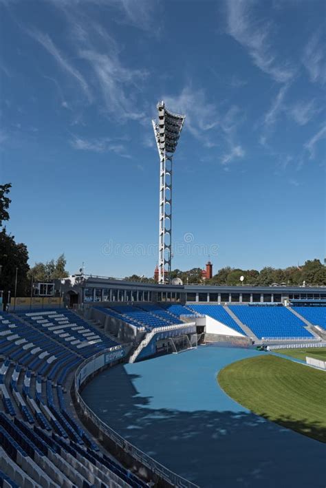 Dynamo Stadium. Moscow City Editorial Stock Image - Image of ...