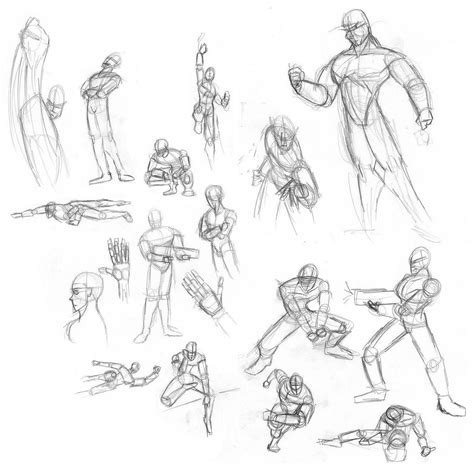 Sketches characters favourites by Epper on DeviantArt