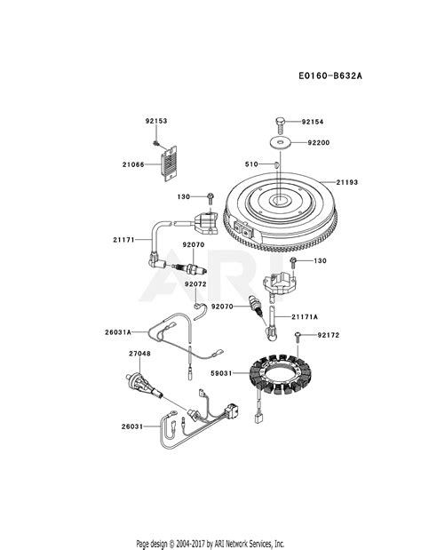 Kawasaki Fx V As Stroke Engine Fx V Parts Diagram For Electric