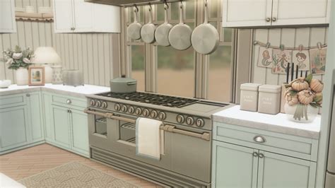 Coastal Kitchen (cc) - Screenshots - The Sims 4 Rooms / Lots - CurseForge