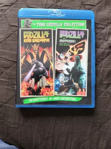 Colecci N Toho Godzilla Vs King Ghidorah Mothra Battle For Earth Blu