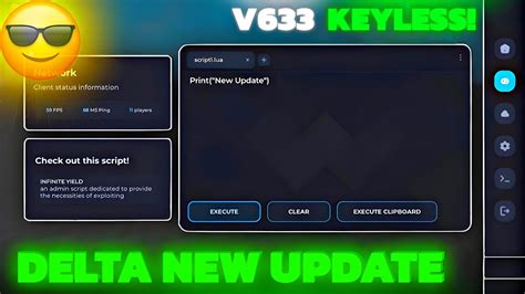 NEW Delta V2 633 Updated Keyless Executor No Lag Crash Roblox