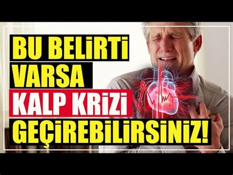 Kalp krizi belirtileri nelerdir Kalp krizi nasıl olur Kalp krizini