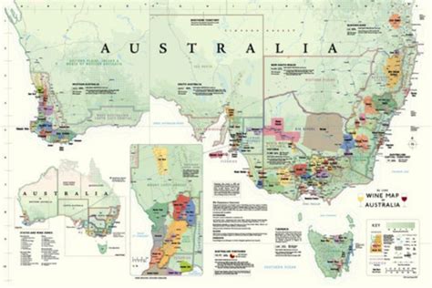 Wine Map of Australia