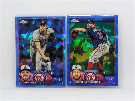 Yahoo Topps Chrome Update Sapphire Jake Irvi