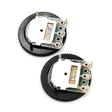 Single Dial B103 B203 B503 50K 10K 1K 20K 2K 5K 100K 16X2 MM Thumbwheel ...