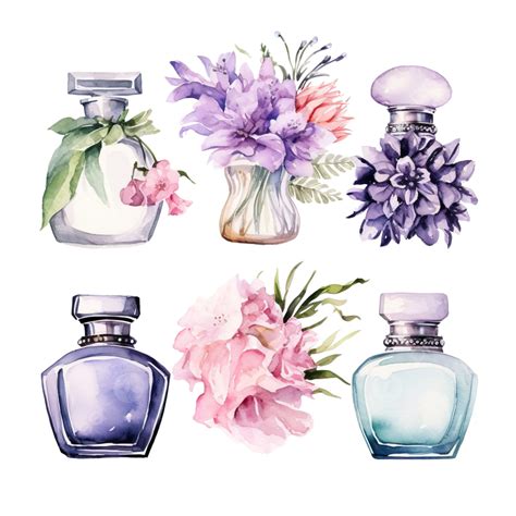 Clip Art De Perfume De Acuarela Png Acuarela Cuento Hada Png Imagen