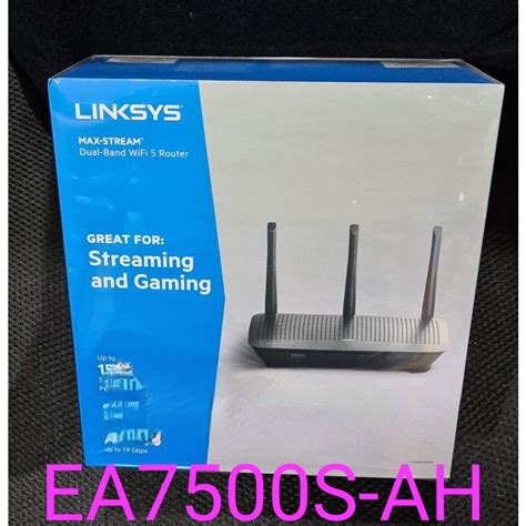 Jual Linksys EA7500S AH Wireless Dual Band AC1900 MU MIMO WiFi 5 Router