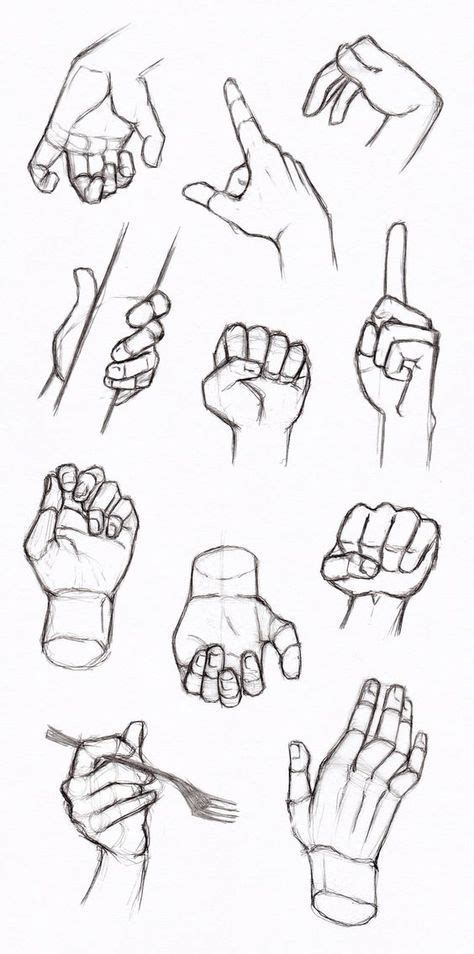 Studys Of Hands By Hirvios On Deviantart 2f5 Hand Drawing Reference