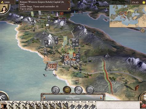 Rome Total War Barbarian Invasion Released On Ipad Official News