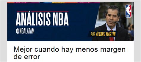 El An Lisis Nba De Lvaro Mart N Qu Equipo Te Ha Sorprendido M S