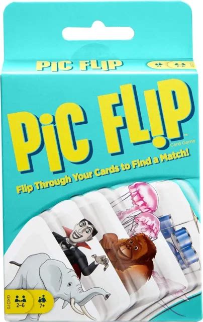 Mattel Pic Flip Jeu Cartes De Correspondance Jouet Pour Enfants Eur