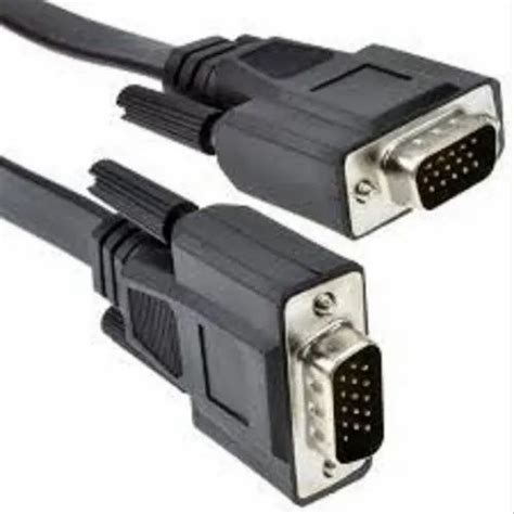 Custmize Black Vga Cable For Computer 1280x1024px At Rs 600piece In Pune